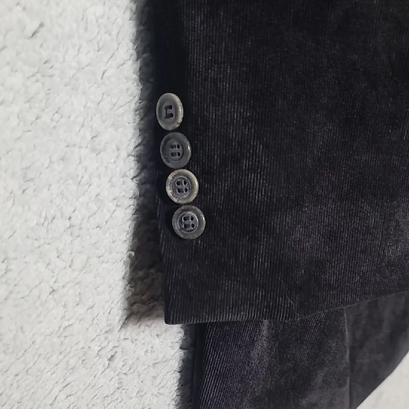 Jones New York Black Corduroy Sport Coat - Picture 5 of 9